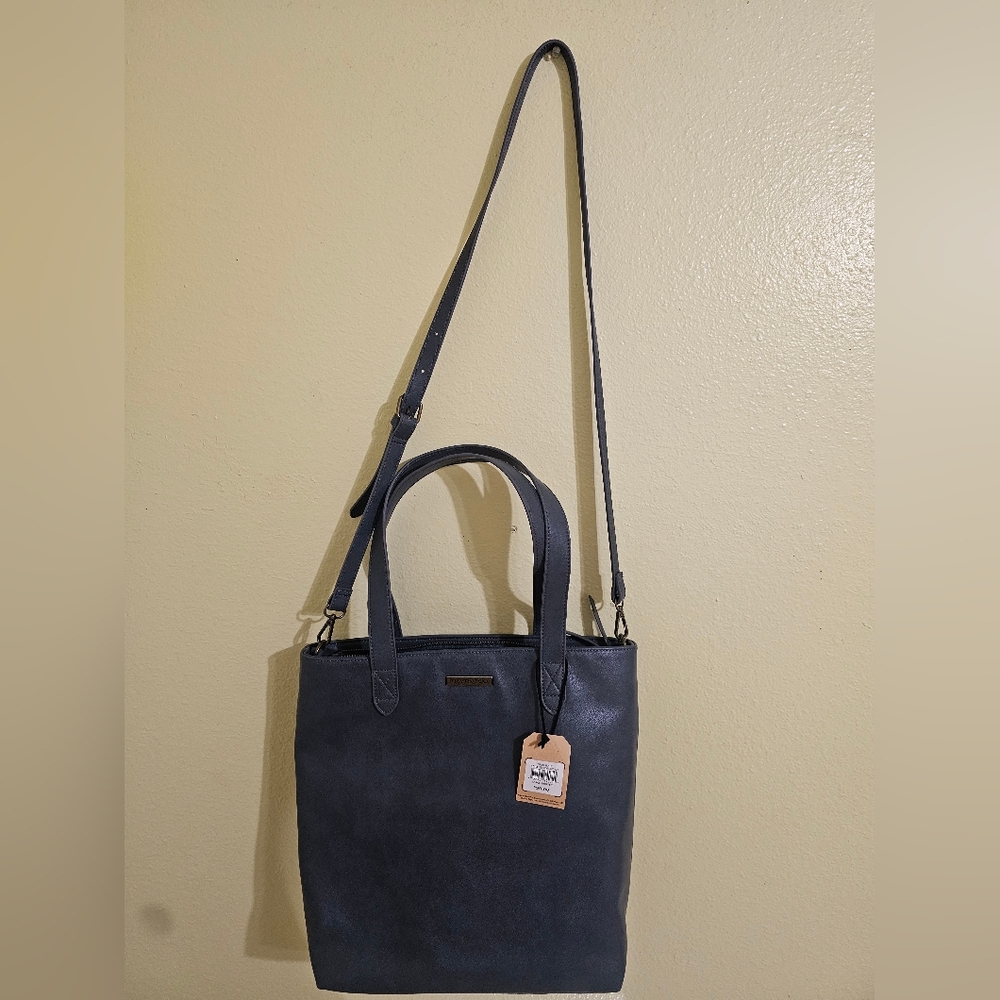 FRYE AND CO. Charcoal Tote Bag